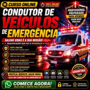 Curso Condutor de Veículos de Emergência - CVE